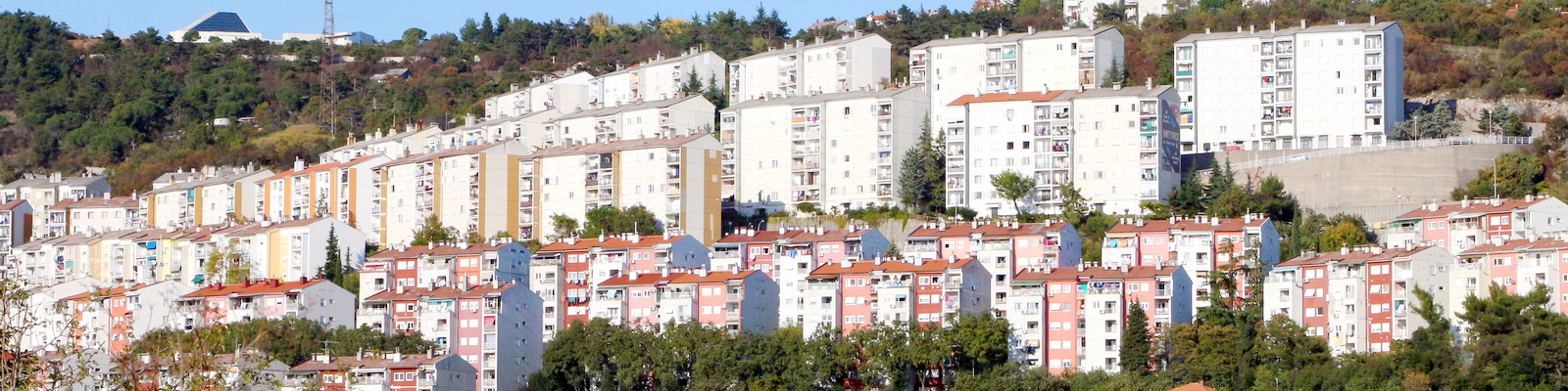 Pogled na područje temeljnog ogranka Škurinje