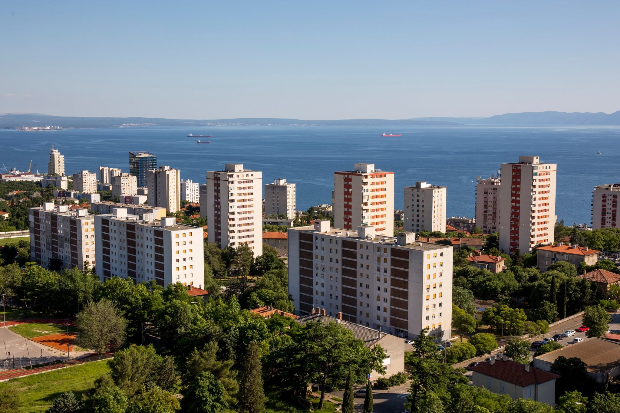 Pogled na područje temeljnog ogranka Trsat-Bulevard-Vojak